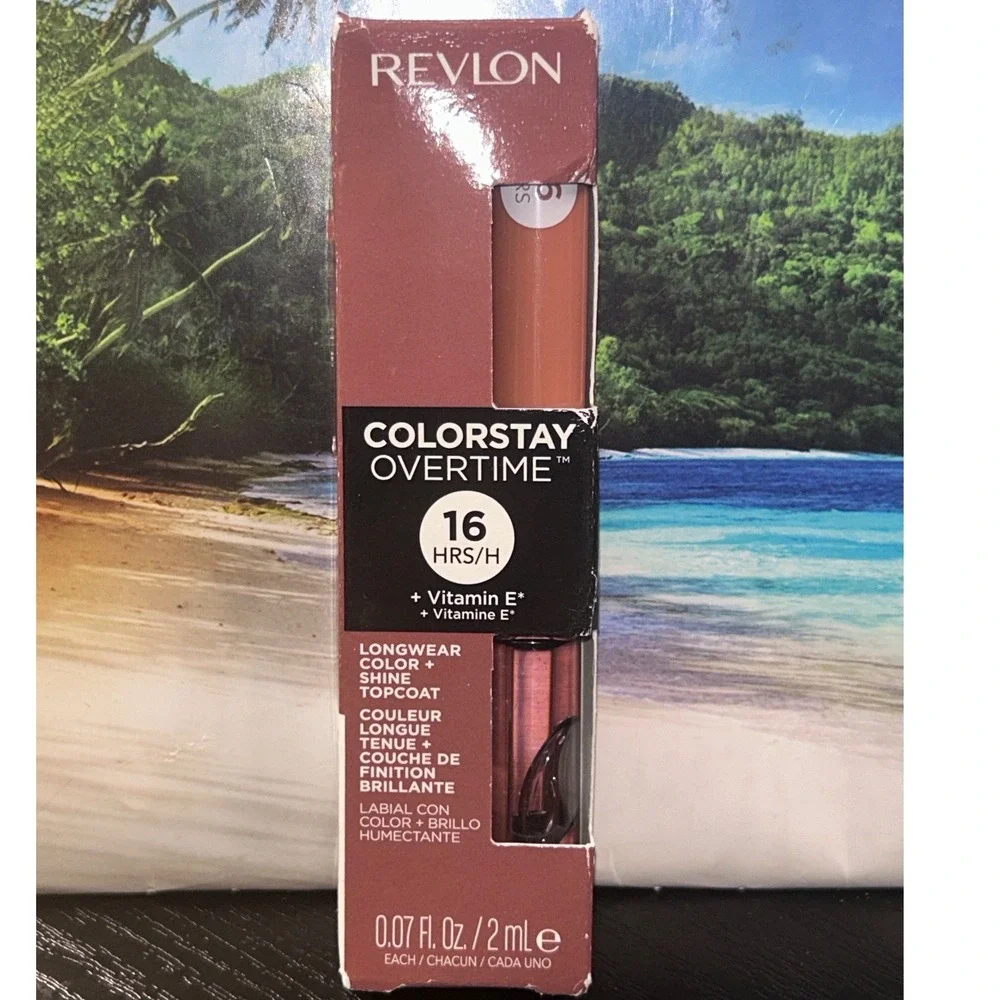 Revlon ColorStay‎ Overtime Lipcolor 540 Unstoppable Nude Longwear Cream Shine